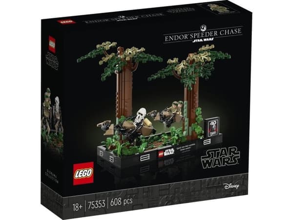LEGO Star Wars 75353 Diorama Speeder Chase