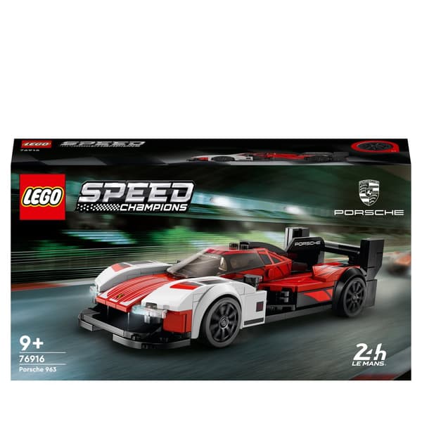 LEGO Speed Champions 76916 Porsche 963 klodser