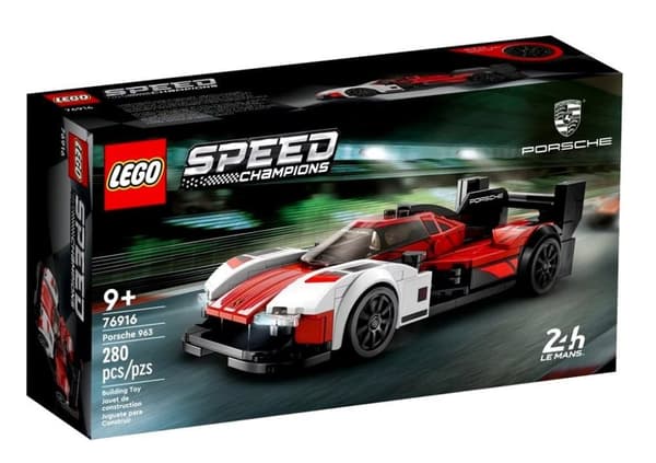 LEGO Speed Champions 76916 Porsche 963 klodser