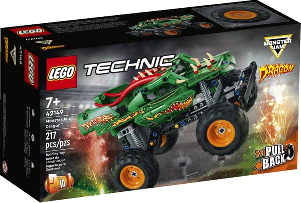 LEGO Technic Monster Jam Dragen 42149