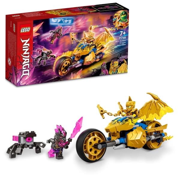 LEGO Ninjago Jays gyllene drakemotorcykel 71768