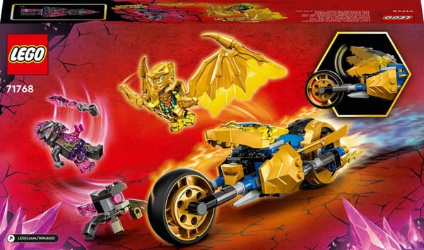 LEGO Ninjago Jays gyllene drakemotorcykel 71768