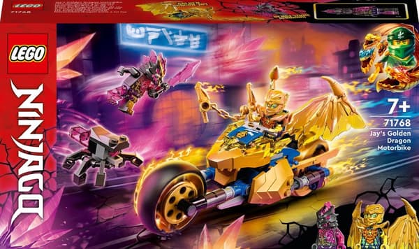 LEGO Ninjago Jays gyllene drakemotorcykel 71768