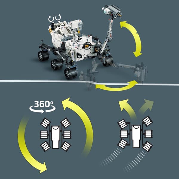 LEGO Technic Marsrover NASA 42158 Rumfartøj