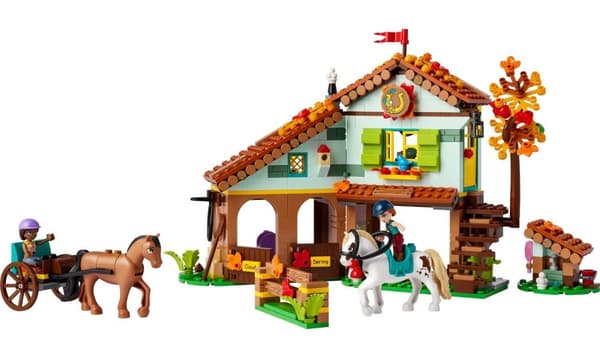 LEGO Friends 41745 Efterårsstald Hestehus