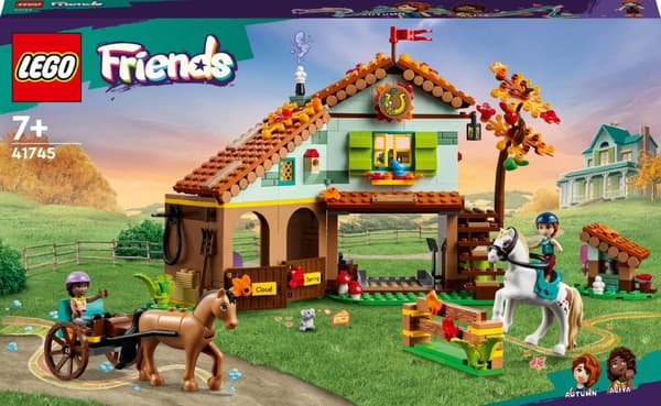 LEGO Friends 41745 Efterårsstald Hestehus