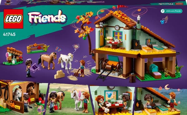 LEGO Friends 41745 Efterårsstald Hestehus