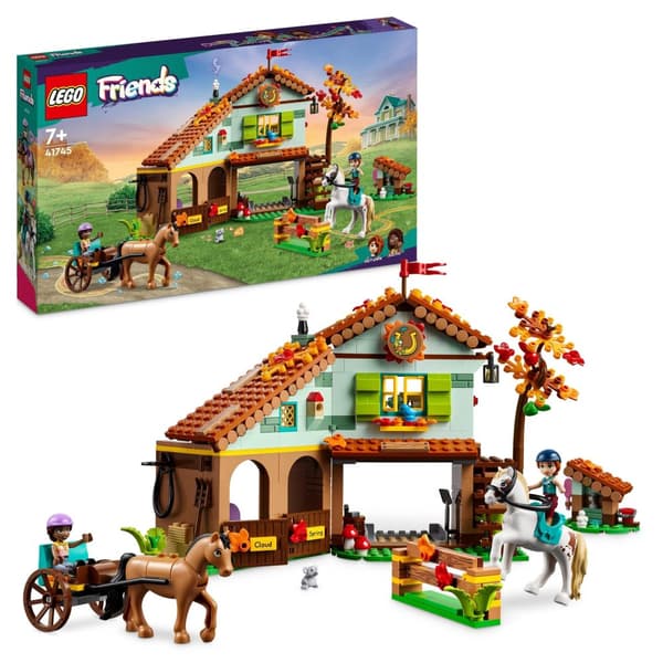 LEGO Friends 41745 Efterårsstald Hestehus