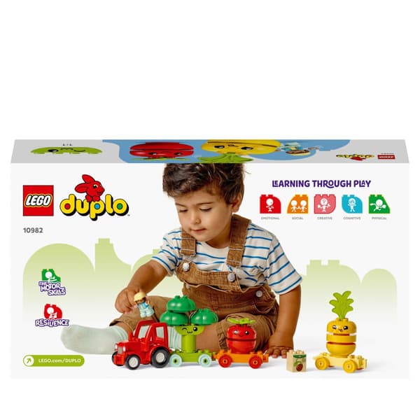 LEGO Duplo 10982 Traktor med grøntsager og frugter