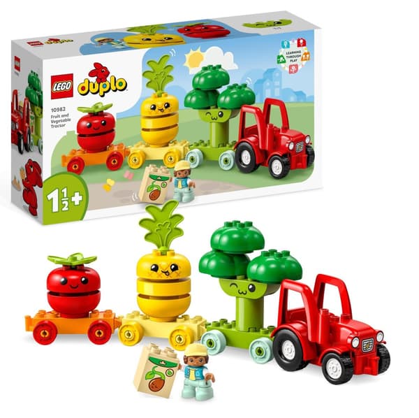 LEGO Duplo 10982 Traktor med grøntsager og frugter