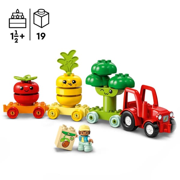 LEGO Duplo 10982 Traktor med grøntsager og frugter