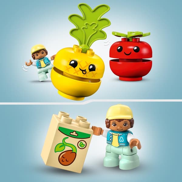 LEGO Duplo 10982 Traktor med grøntsager og frugter