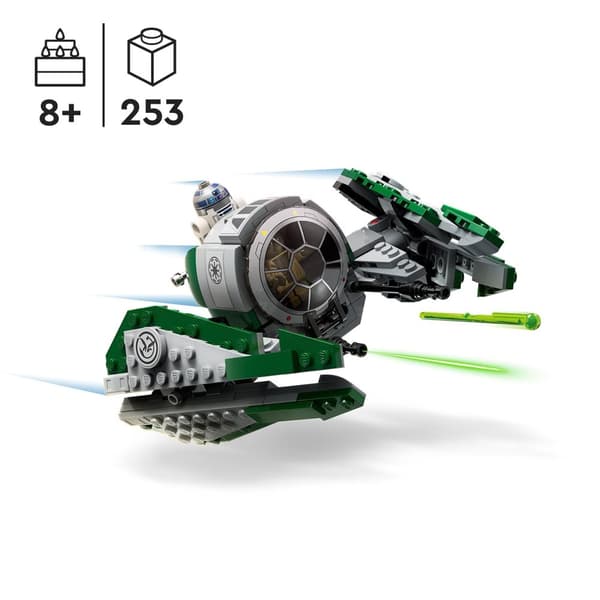 Lego STAR WARS 75360 Yodas Jedi Starfighter Yoda