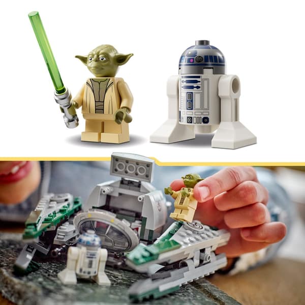 Lego STAR WARS 75360 Yodas Jedi Starfighter Yoda