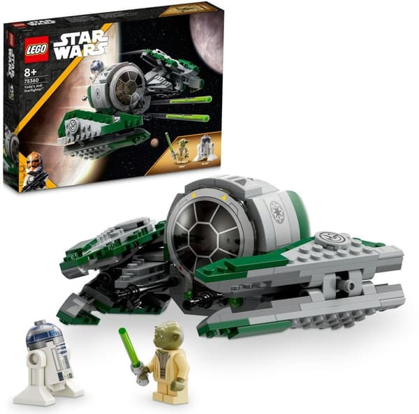 Lego STAR WARS 75360 Yodas Jedi Starfighter Yoda