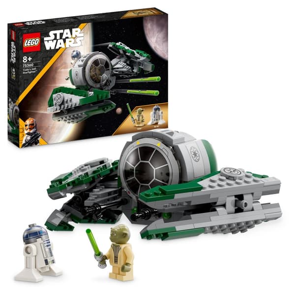 Lego STAR WARS 75360 Yodas Jedi Starfighter Yoda