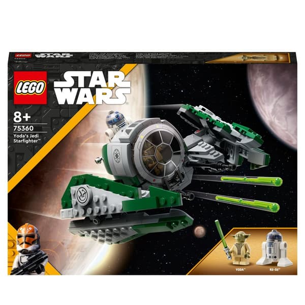 Lego STAR WARS 75360 Yodas Jedi Starfighter Yoda