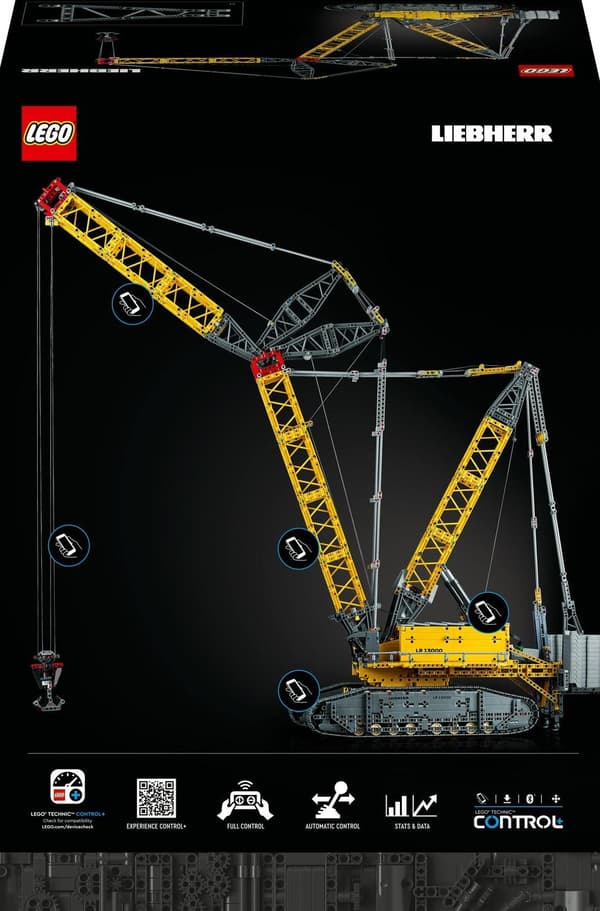 Lego Technic 42146 Liebherr Telaketjunosturi