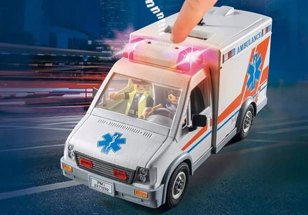 PLAYMOBIL AMBULANS LJUS LJUD 71232