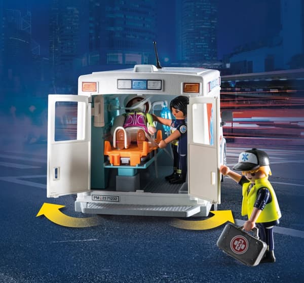 PLAYMOBIL AMBULANS LJUS LJUD 71232