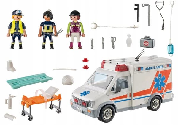 PLAYMOBIL AMBULANS LJUS LJUD 71232