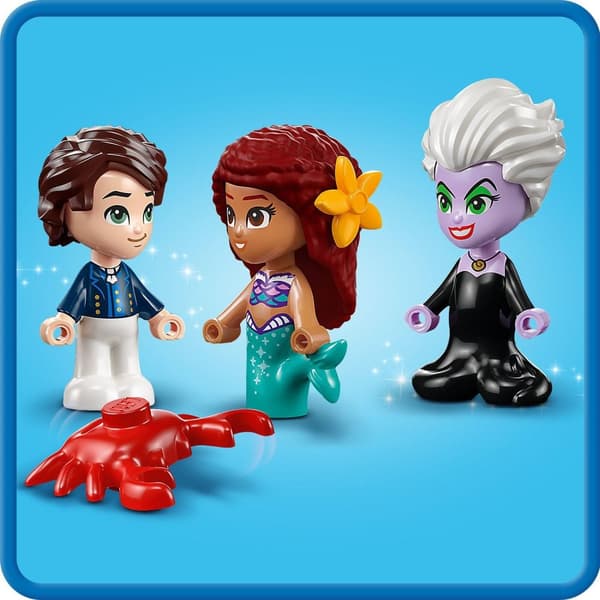 LEGO Disney 43213 Den Lille Havfrue Historier Klodser