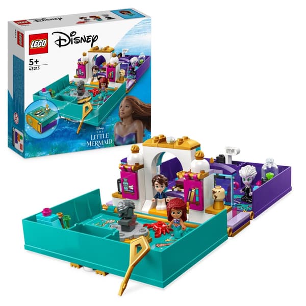 LEGO Disney 43213 Den Lille Havfrue Historier Klodser