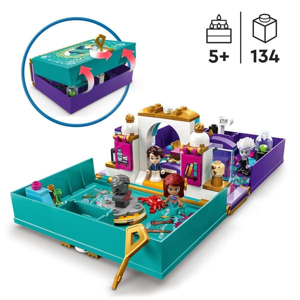 LEGO Disney 43213 Den Lille Havfrue Historier Klodser