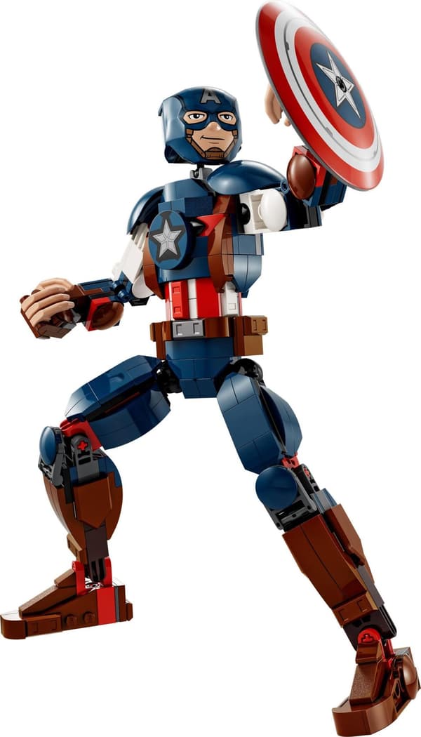 LEGO Super Heroes 76258 Kaptajn Amerika Figur