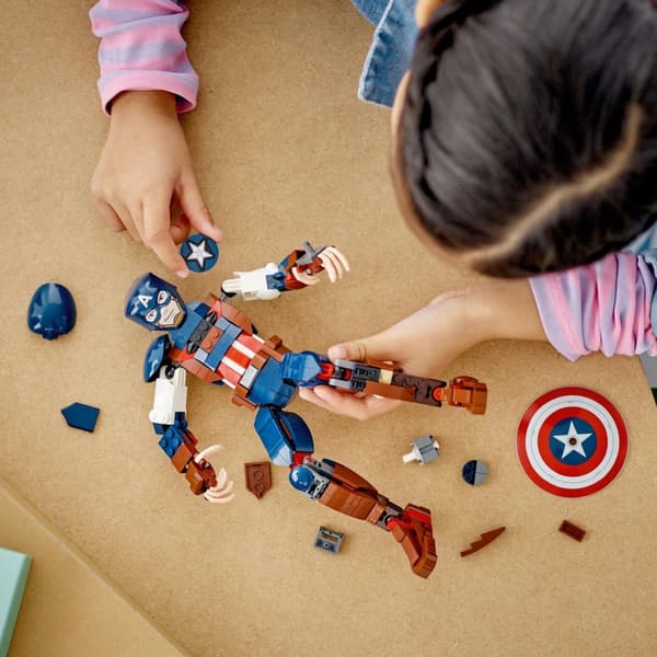 LEGO Super Heroes 76258 Kaptajn Amerika Figur
