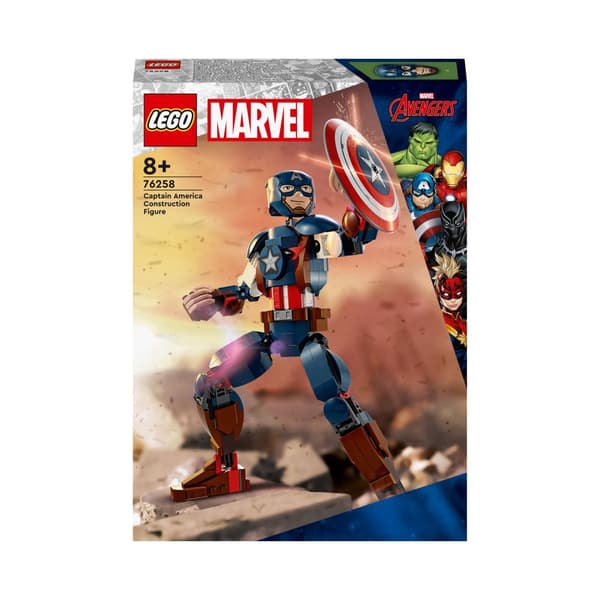 LEGO Super Heroes 76258 Kaptajn Amerika Figur
