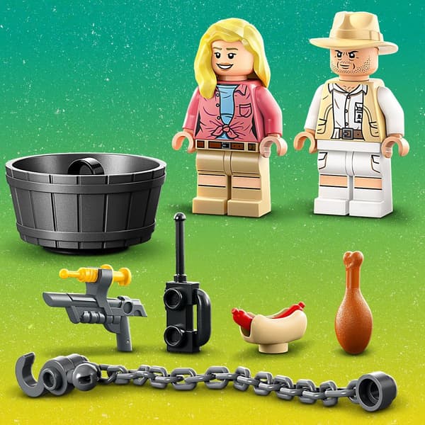 LEGO Jurassic World 76957 Velociraptor-flykten
