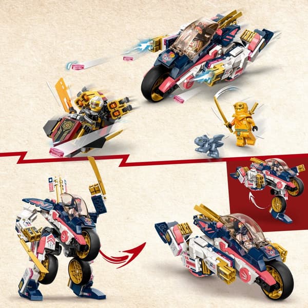 LEGO Ninjago Sora og TRANSFOR Motorrobotten 71792