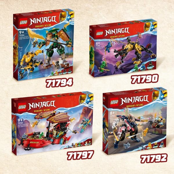 LEGO Ninjago Sora og TRANSFOR Motorrobotten 71792