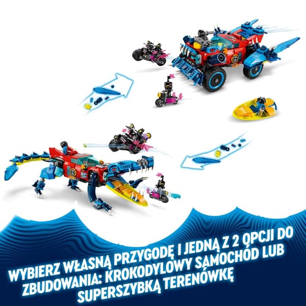 LEGO DREAMZzz 71458 Krokodillebil
