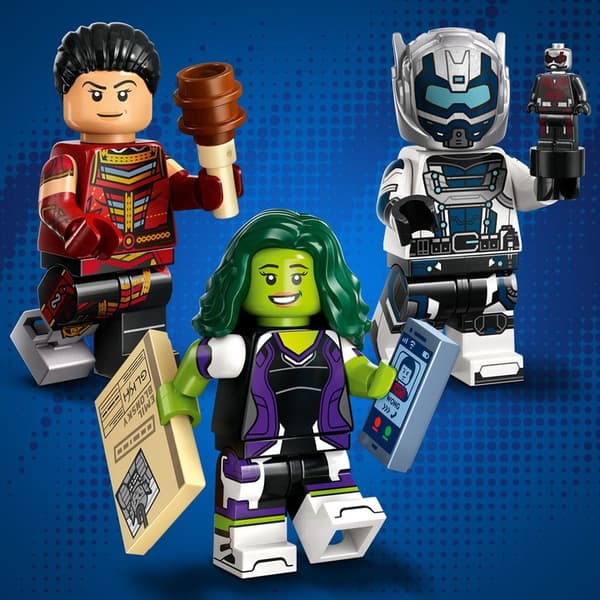 LEGO MARVEL 71039 minifiguræske pap 36 dele