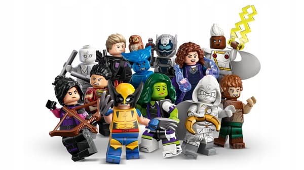 LEGO MARVEL 71039 minifiguræske pap 36 dele