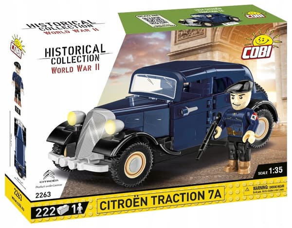 Cobi Blocks 1934 Citroën Traction 7A 2263