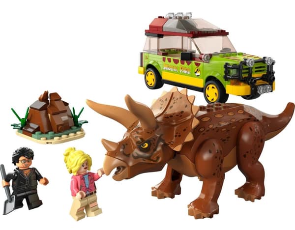 LEGO 76959 Jurassic World Triceratopsforskning