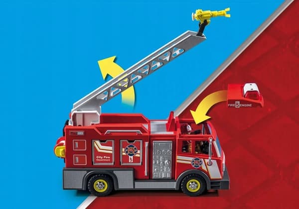 PLAYMOBIL BRANDBIL LYSLYD 71233