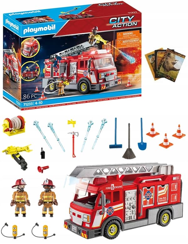 PLAYMOBIL BRANDBIL LYSLYD 71233