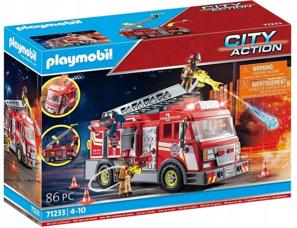 PLAYMOBIL BRANDBIL LYSLYD 71233