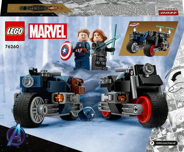LEGO Super Heroes 76260 Svarta Änkan och Kapten Amerika