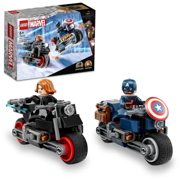 LEGO Super Heroes 76260 Svarta Änkan och Kapten Amerika