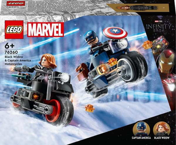 LEGO Super Heroes 76260 Svarta Änkan och Kapten Amerika