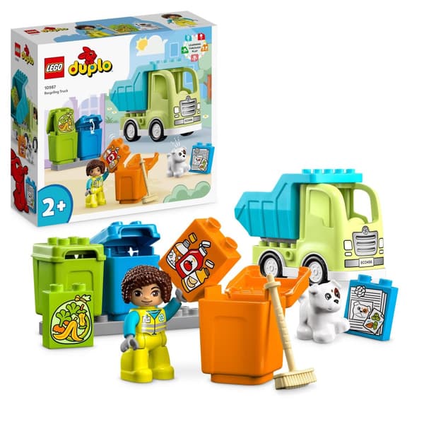 LEGO Duplo 10987 Kierrätysauto Roska-auto Roskis