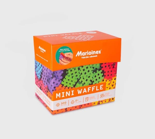 Marioinex Mini våffelblock 300 st. Våffelblock Gallerstegar