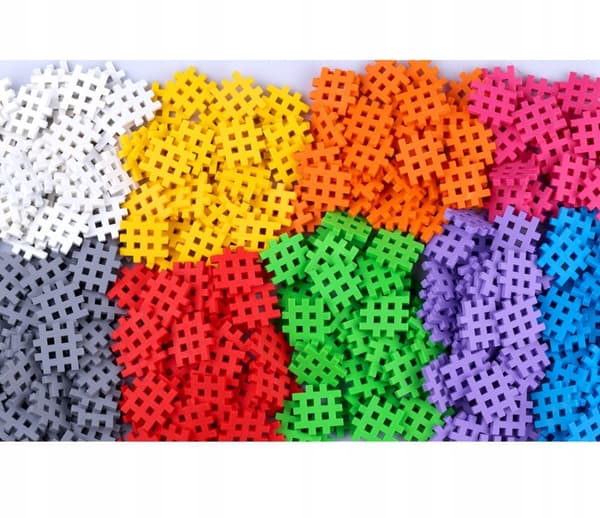 Marioinex Mini vaffelblokke 300 stk. VAFFELBLOKKE GRID STIGER