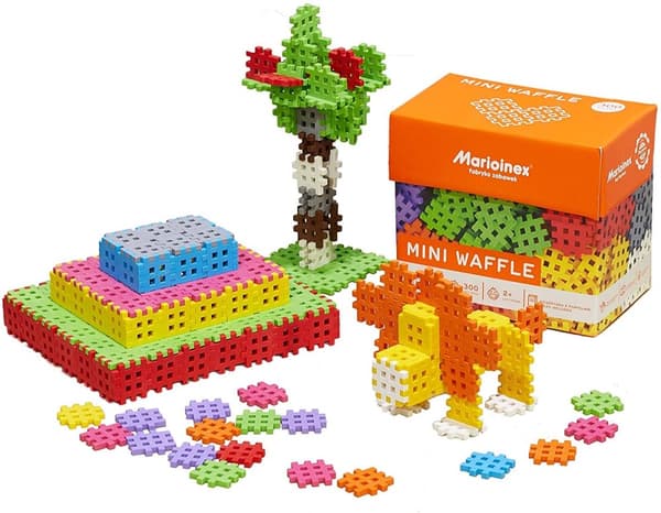 Marioinex Mini vaffelblokke 300 stk. VAFFELBLOKKE GRID STIGER