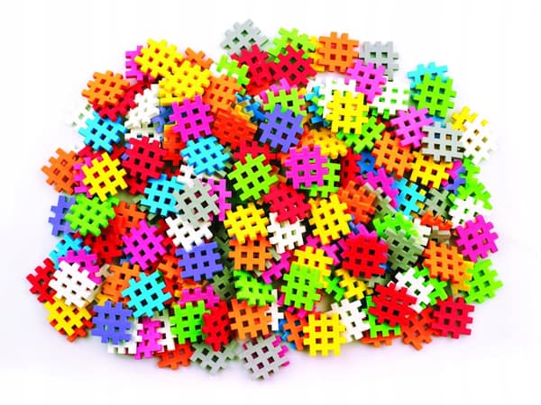 Marioinex Mini vaffelblokke 300 stk. VAFFELBLOKKE GRID STIGER